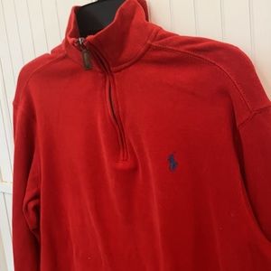 COPY - M Men’s Polo Quarter Zip Sweater
